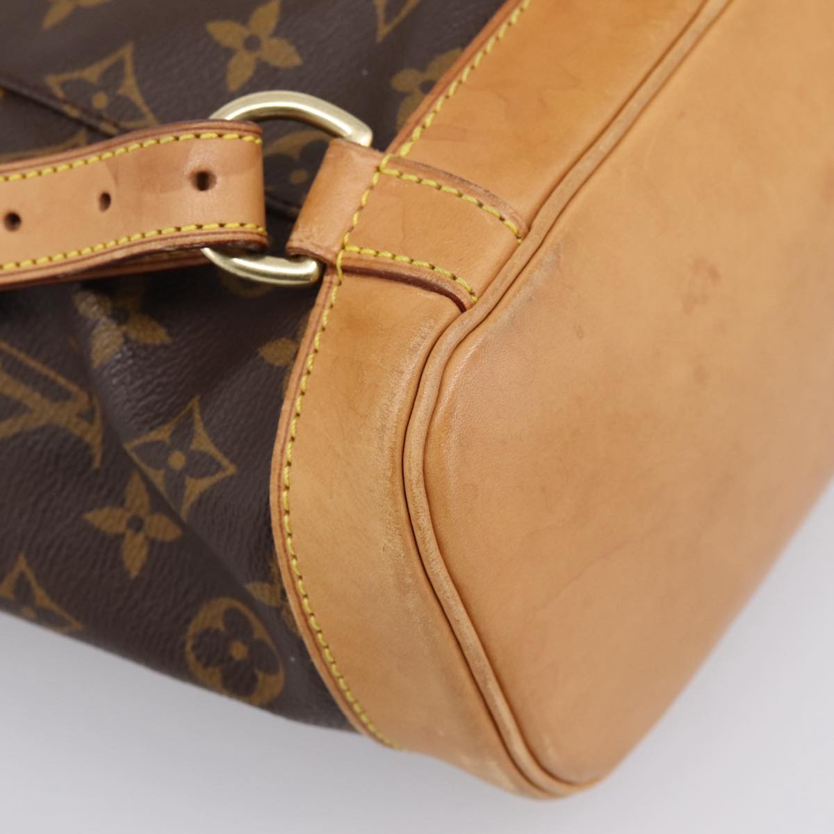 LOUIS VUITTON Monogram Montsouris MM Backpack M51136 LV Auth 198499