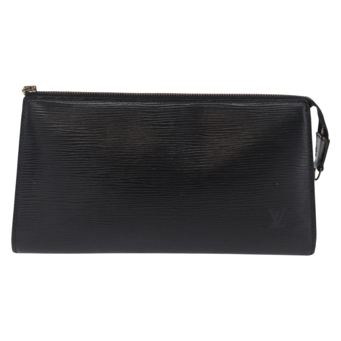 LOUIS VUITTON Epi Pochette Accessoires Accessory Pouch Black M52982 Auth ep15820