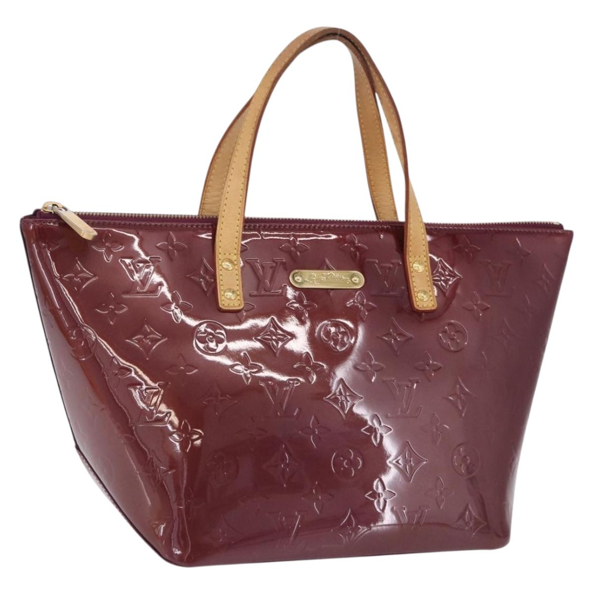 Louis Vuitton Monogram Vernis Bellevue PM Handbag Violet