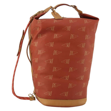 LOUIS VUITTON LV Cup Suc Marine Bag PVC Leather Aboganie M80022 LV Auth 195197A