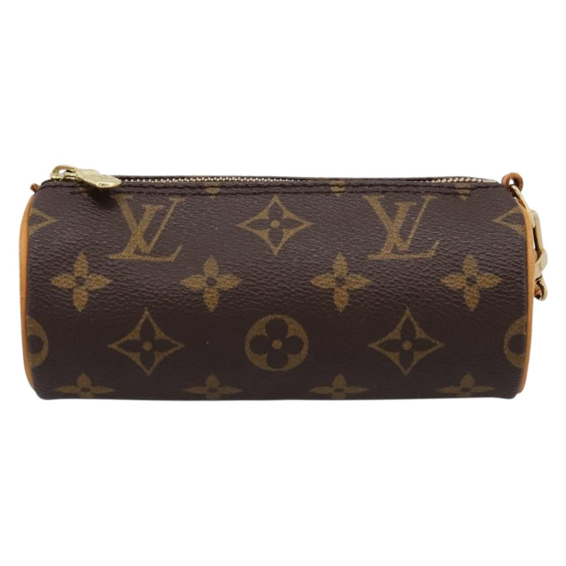 LOUIS VUITTON Monogram Papillon Pouch LV Auth BA15213
