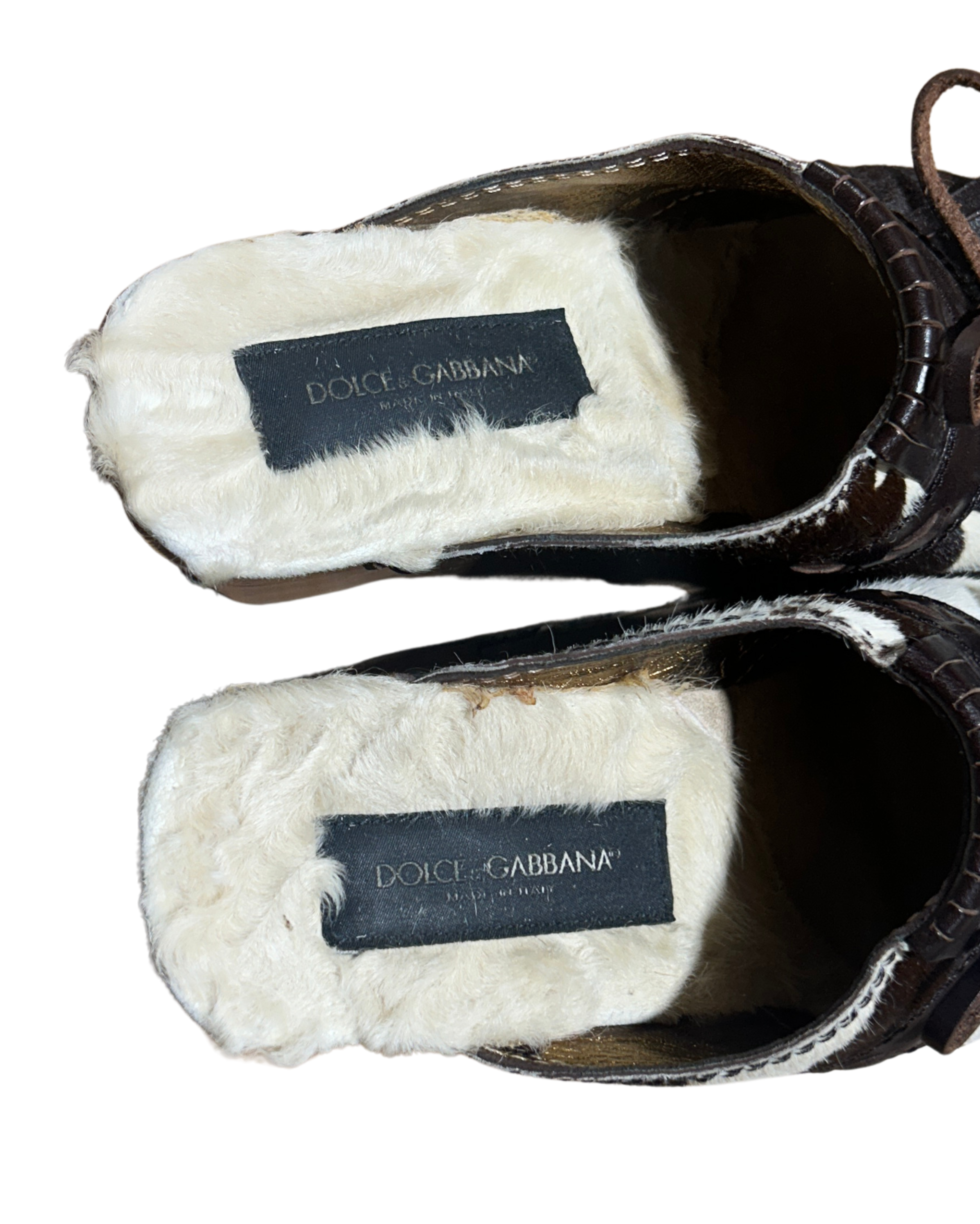 Dolce & Gabbana Cowhide Clogs