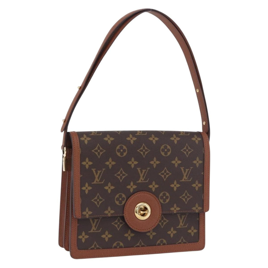 LOUIS VUITTON Monogram Raspail Shoulder Bag M51372 LV Auth ep15658A