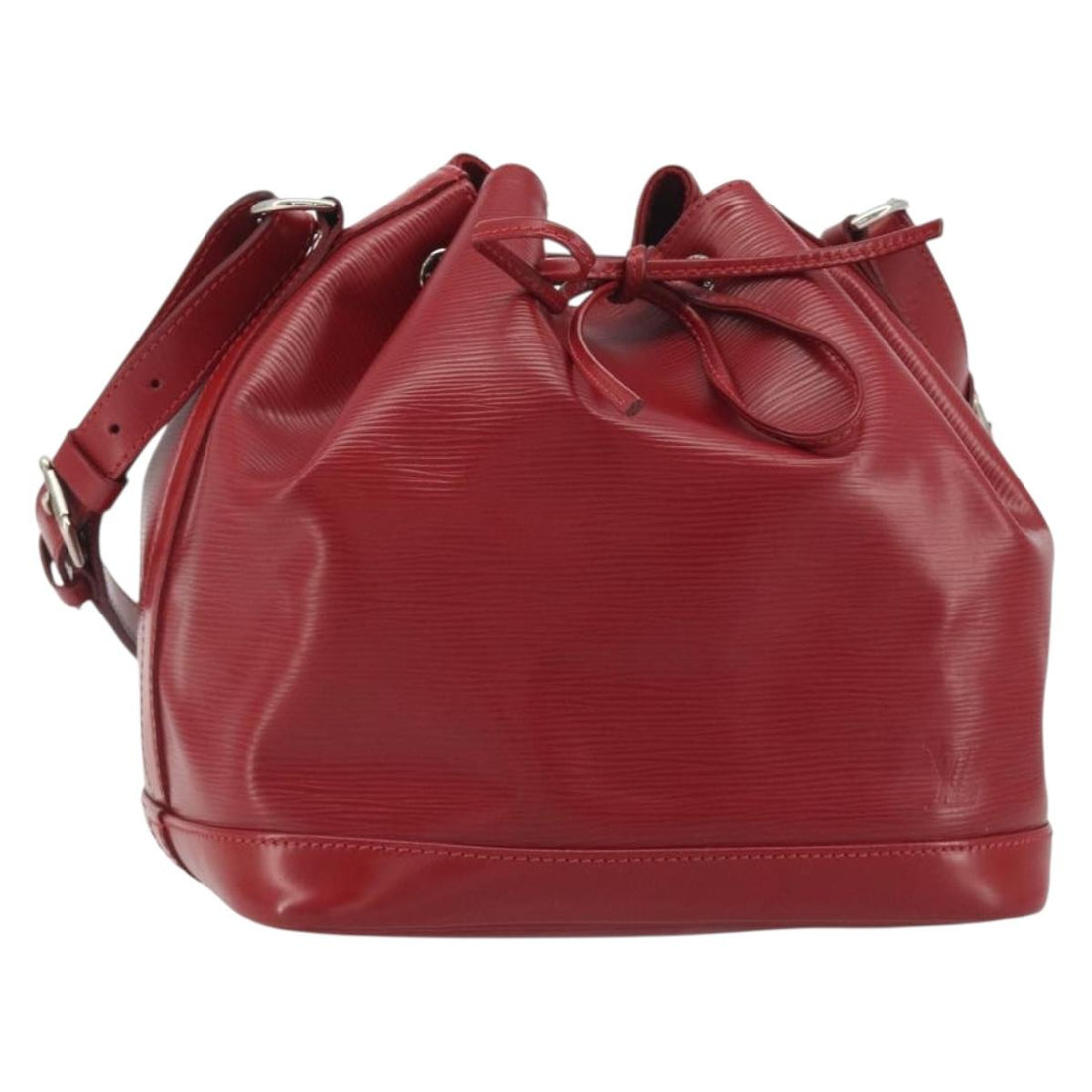 LOUIS VUITTON Epi Petit Noe Shoulder Bag Carmine M40839 LV Auth 197132A