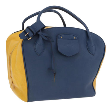Louis Vuitton Miralis Haute Maroquinerie Handbag Leather Blue