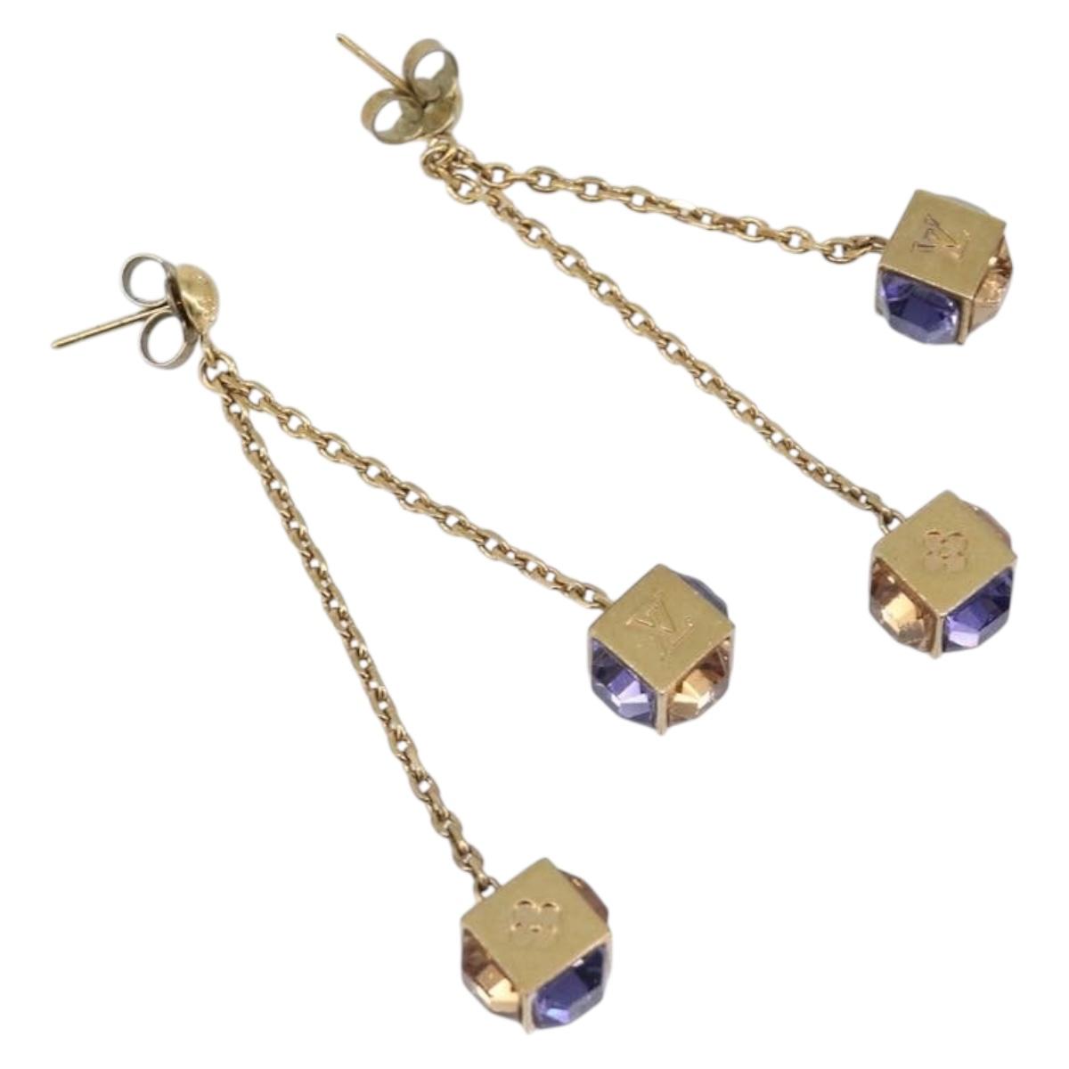 Louis Vuitton Pandan Gambling Pierce Metal Gold