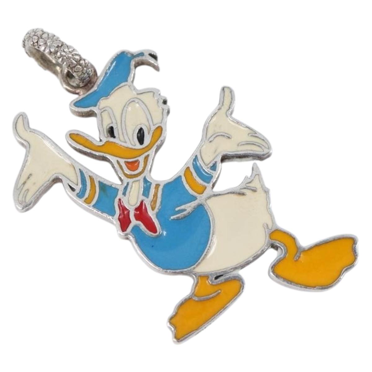 Gucci Donald Duck Pendant Top Ag925 Disney Collaboration Silver