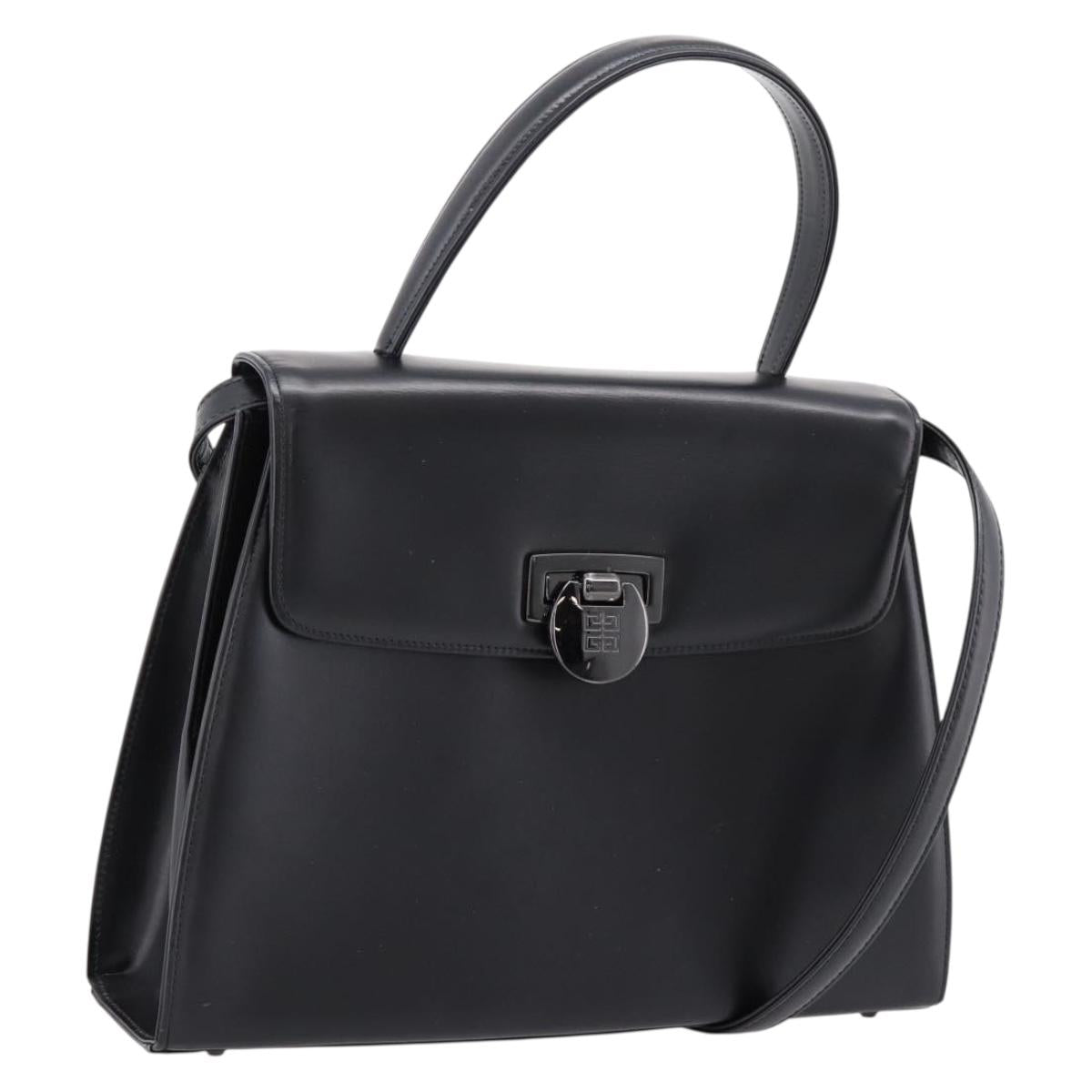 Givenchy Handbag Leather 2way Black