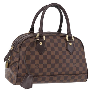 LOUIS VUITTON Damier Ebene Duomo Hand Bag N60008 LV Auth 198344V