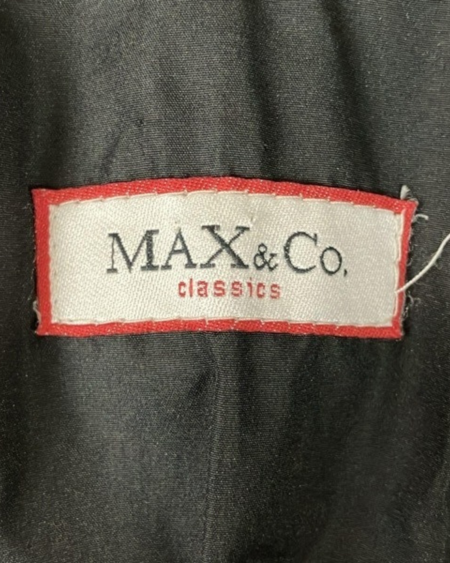 MAX & CO. Down Coat Size with Shearling Cuffs