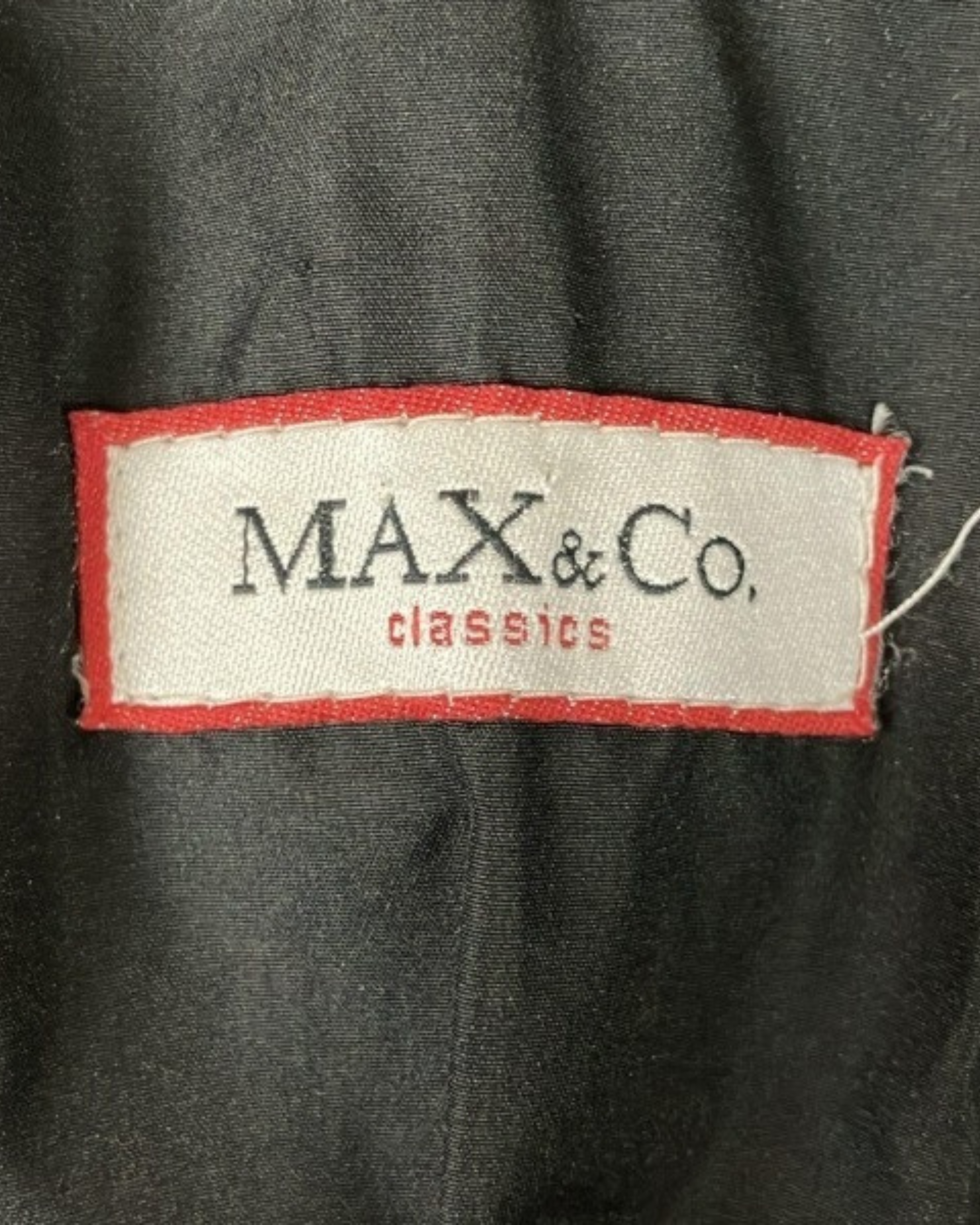MAX & CO. Down Coat Size with Shearling Cuffs