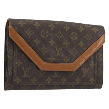 LOUIS VUITTON Monogram Envelope Clutch Bag USA limited LV Auth am12317A