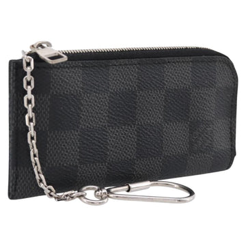 Louis Vuitton Damier Graphite Pochette Cles Coin Purse