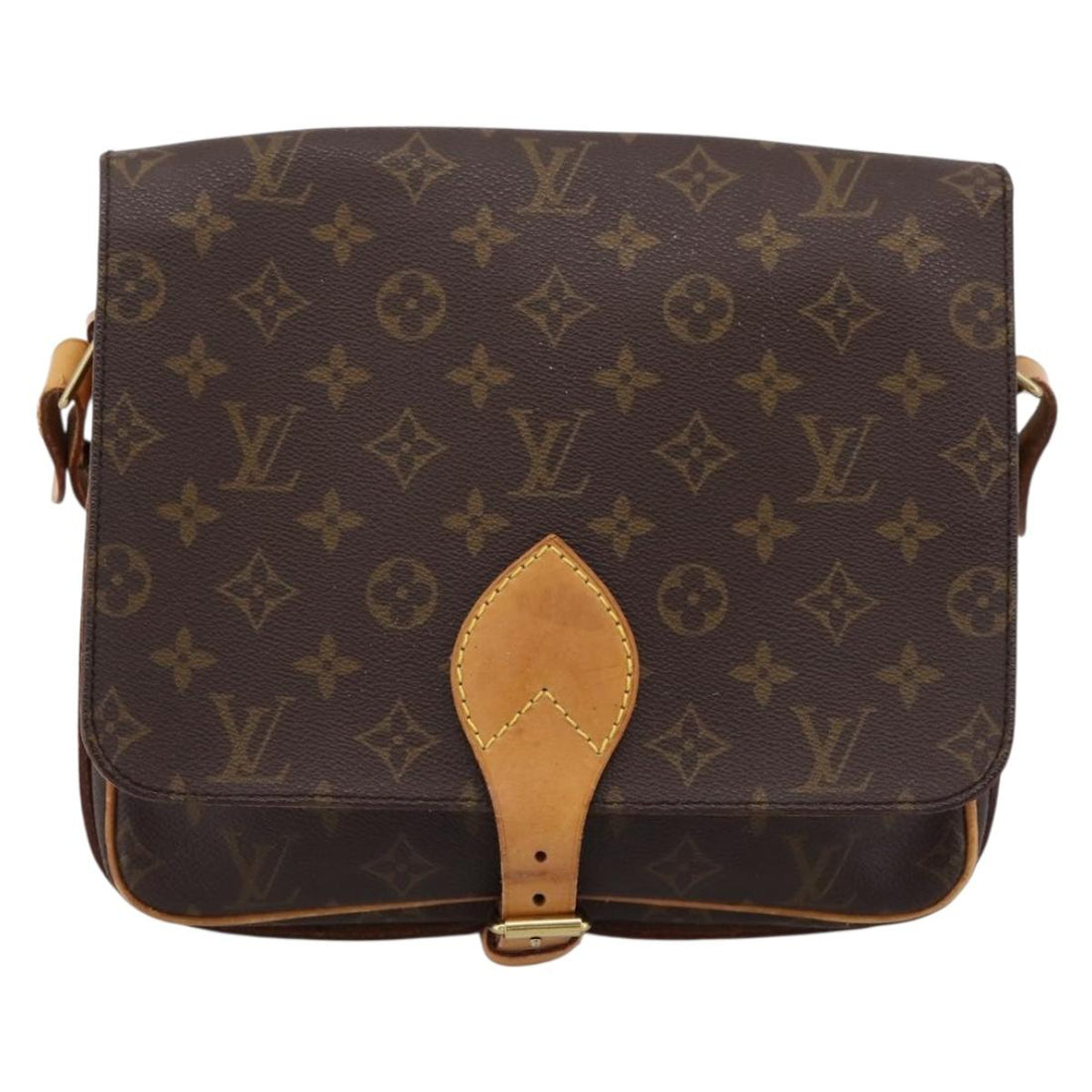 LOUIS VUITTON Monogram Cartouchiere GM Shoulder Bag M51252 LV Auth 196418A