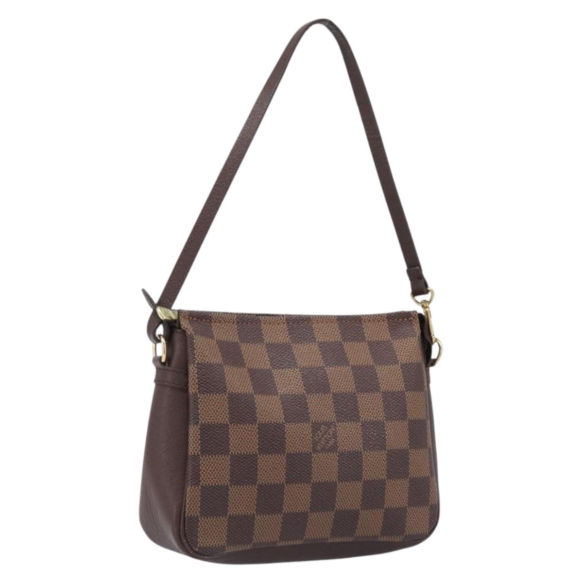 Louis Vuitton Damier Ebene Trousse Makeup Pouch (Grade BC)