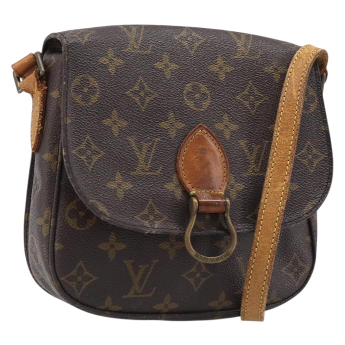 Louis Vuitton Monogram Saint Cloud MM Shoulder Bag (Grade CD)