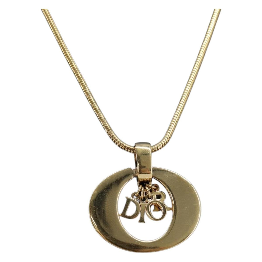 Christian Dior Necklace metal Gold (Grade AB)