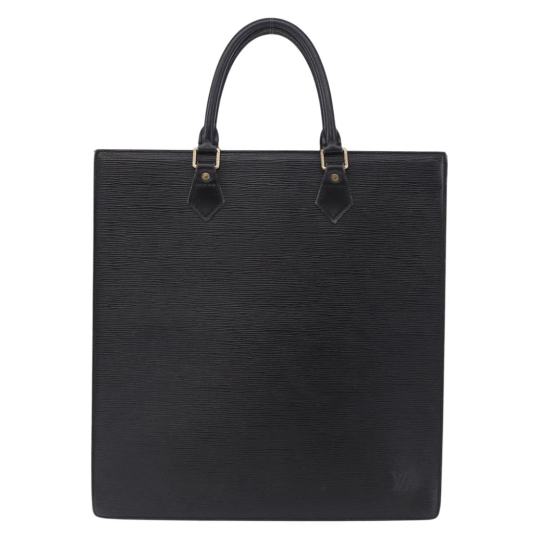 LOUIS VUITTON Epi Sac Plat Hand Bag Black M59082 LV Auth 198504