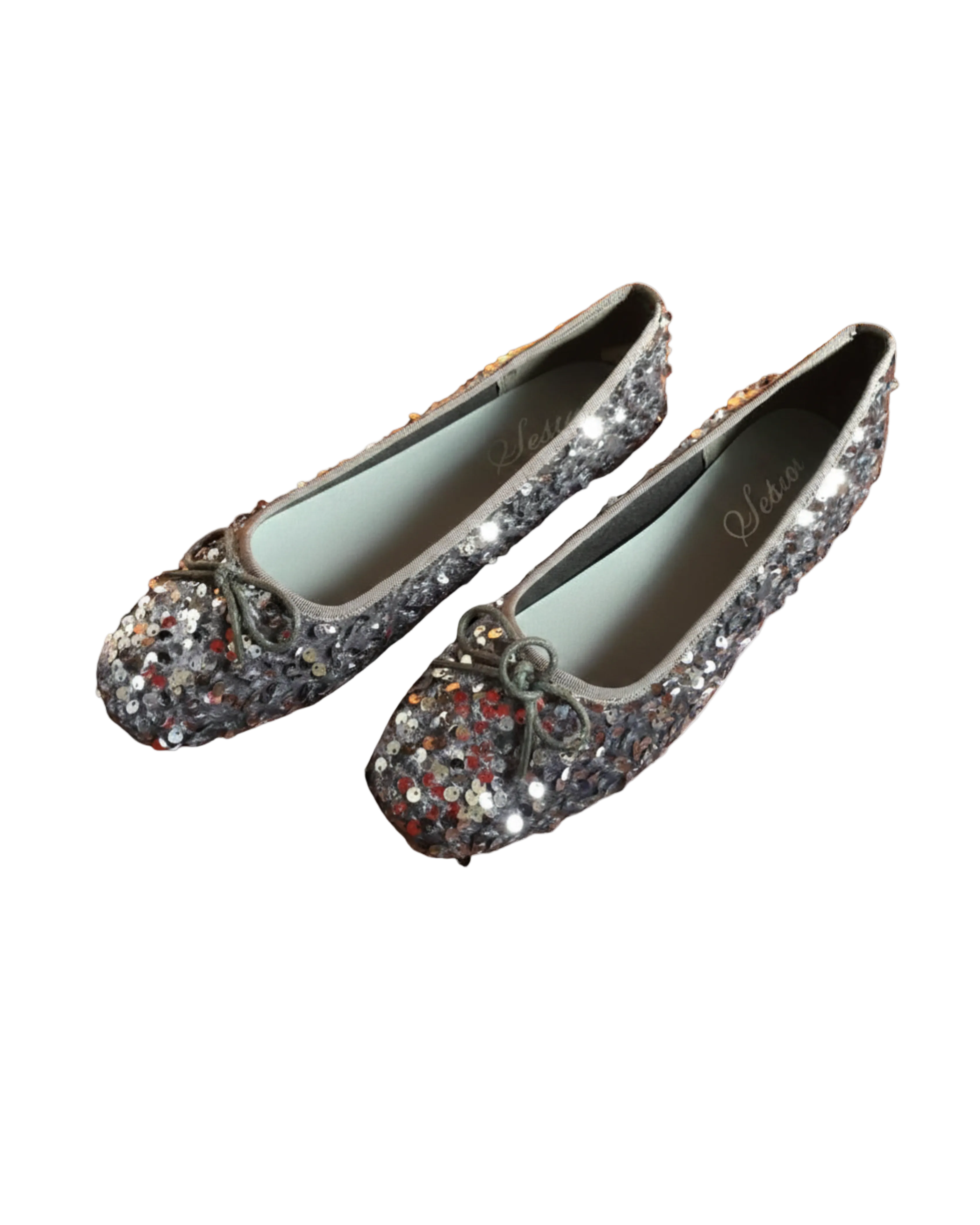 Sequin Ballet Flat