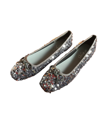 Sequin Ballet Flat
