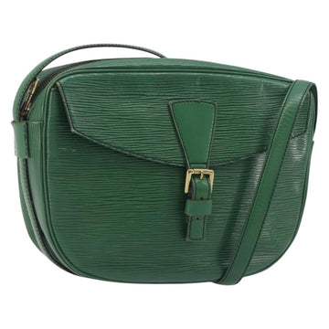 LOUIS VUITTON Epi Jeune Fille MM Shoulder Bag Green M52154 LV Auth 197191