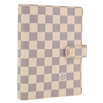 Louis Vuitton Damier Azur Agenda MM Day Planner Cover