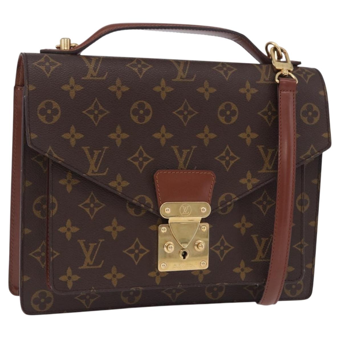 Louis Vuitton Monogram Monceau 28 Handbag (Grade B)