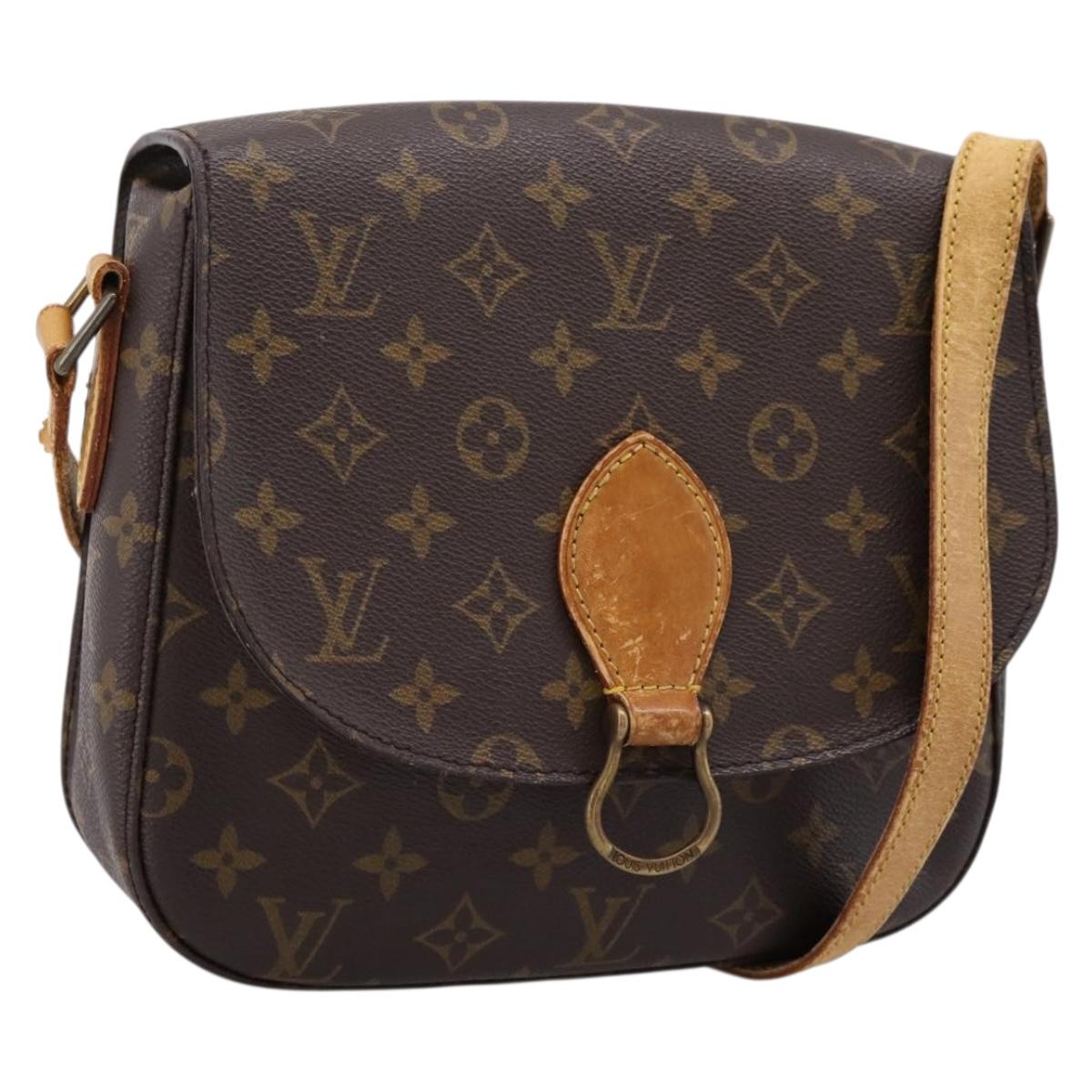Louis Vuitton Monogram Saint Cloud GM Shoulder Bag (Grade C)