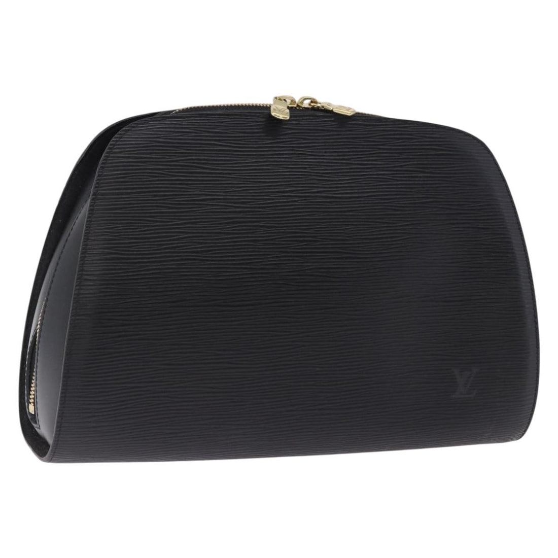 LOUIS VUITTON Epi Dauphine GM Pouch Black M48432 LV Auth ep15811