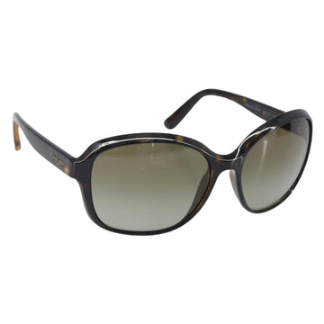 Prada Sunglasses Plastic Brown Gold Tone