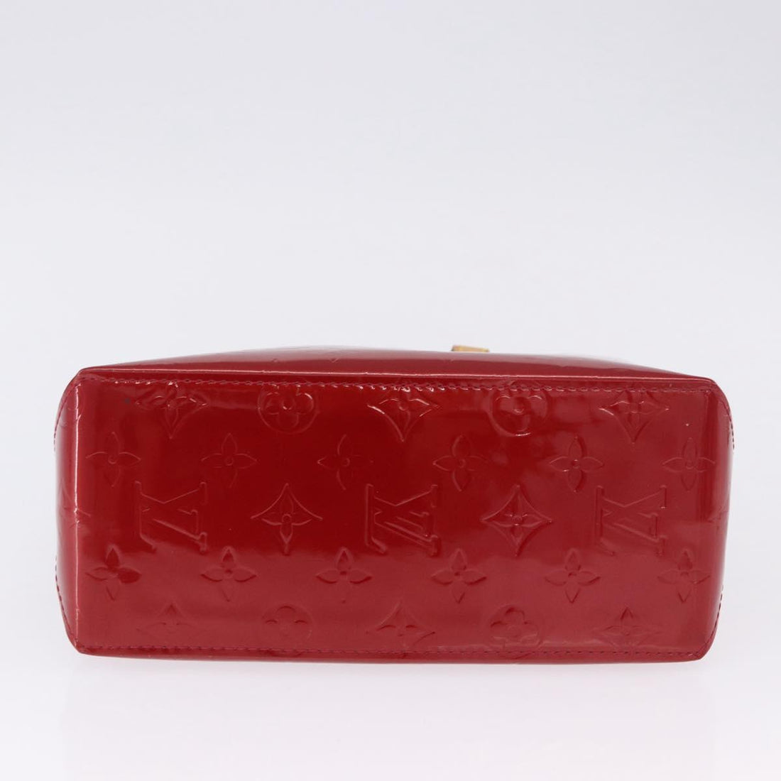 LOUIS VUITTON Monogram Vernis Reade PM Bag Pomme D'amour M91990 LV Auth ep15684V