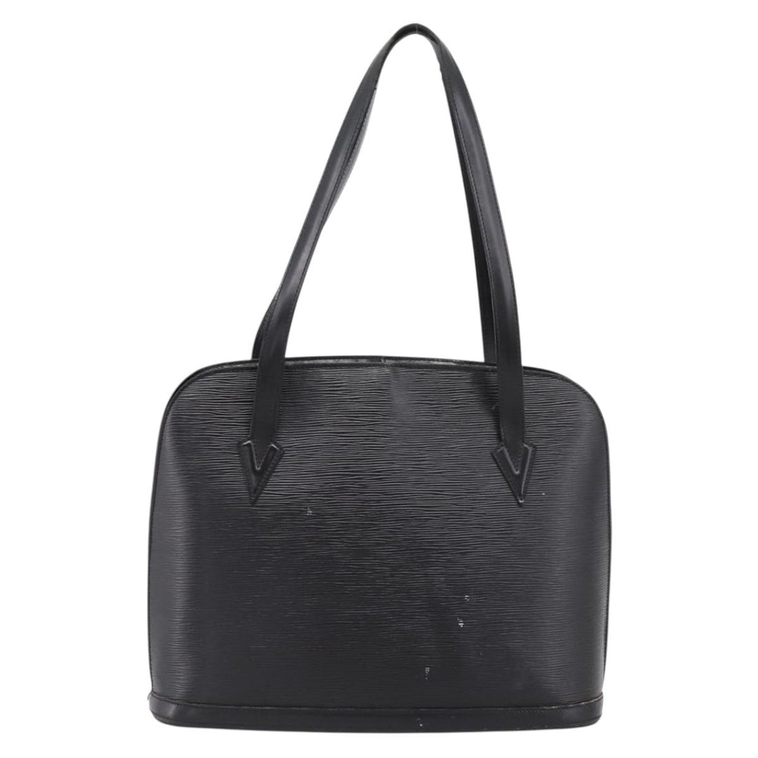 LOUIS VUITTON Epi Lussac Shoulder Bag Black M52282 LV Auth ka5739