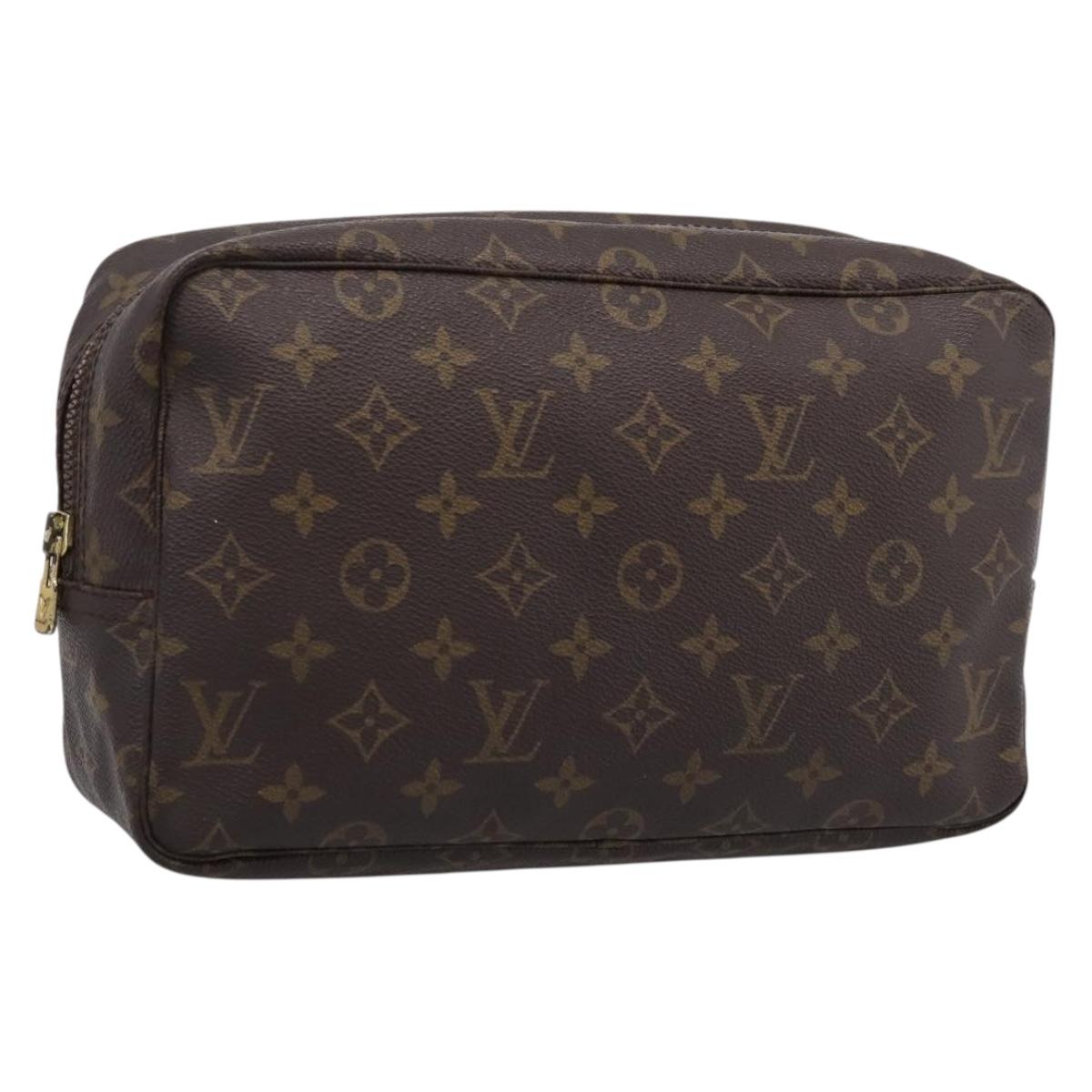 Louis Vuitton Monogram Trousse Toilette 28 Clutch Bag (Grade CD)
