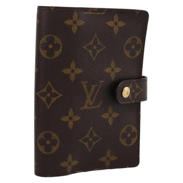 LOUIS VUITTON Monogram Agenda PM Day Planner Cover R20005 LV Auth am12293V