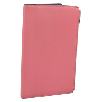 Hermès EAZIP Day Planner Cover Leather Pink Silver