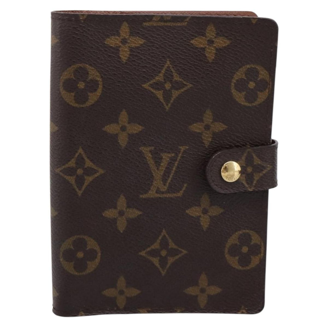 LOUIS VUITTON Monogram Agenda PM Day Planner Cover R20005 LV Auth am12435V
