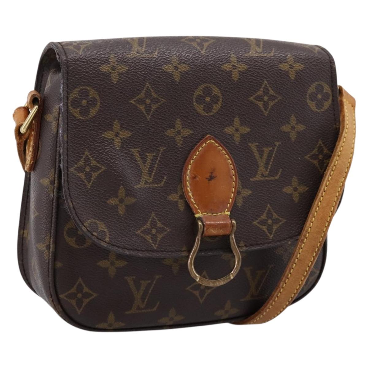 Louis Vuitton Monogram Saint Cloud MM Shoulder Bag (Grade CD)