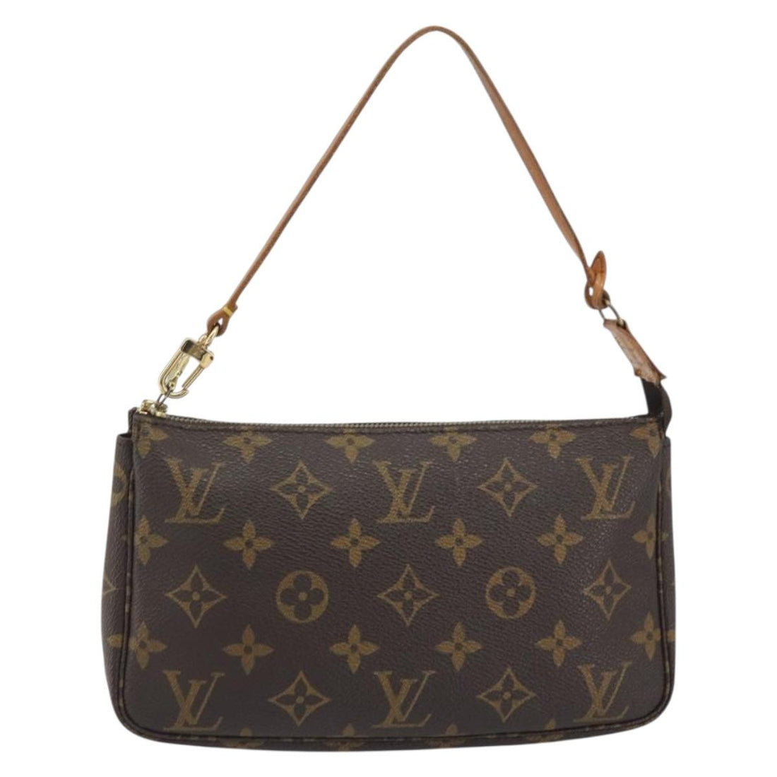LOUIS VUITTON Monogram Pochette Accessoires Pouch M51980 LV Auth 197578