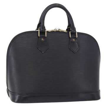 LOUIS VUITTON Epi Alma Hand Bag Noir Black M52142 LV Auth 198348A