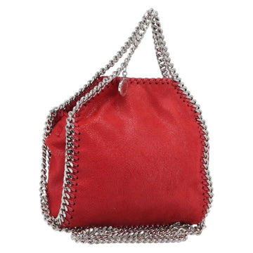 Stella McCartney Falabella Chain Handbag Polyester 2way Red