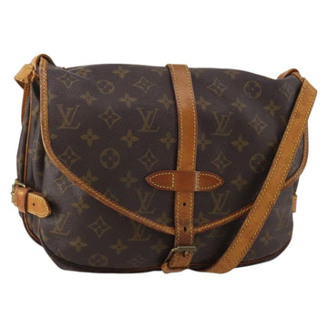 Louis Vuitton Monogram Saumur 30 Shoulder Bag (Grade D)