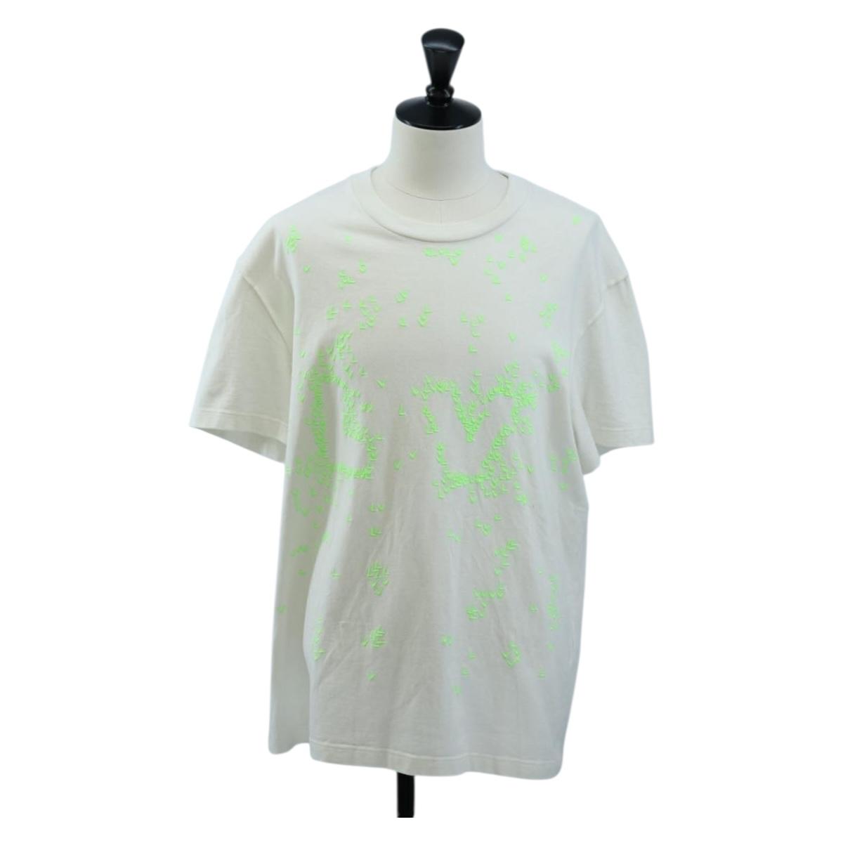 Louis Vuitton TShirt Spread Embroidery Shirt Cotton White
