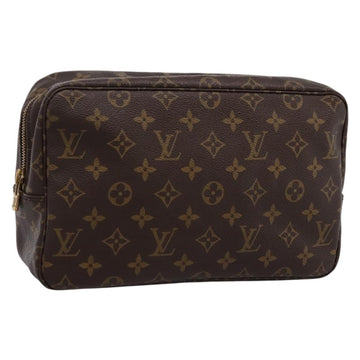 LOUIS VUITTON Monogram Trousse Toilette 28 Clutch Bag M47522 LV Auth kk704