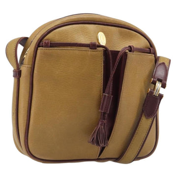 Cartier Must Line Shoulder Bag Leather Beige Gold (Grade C)