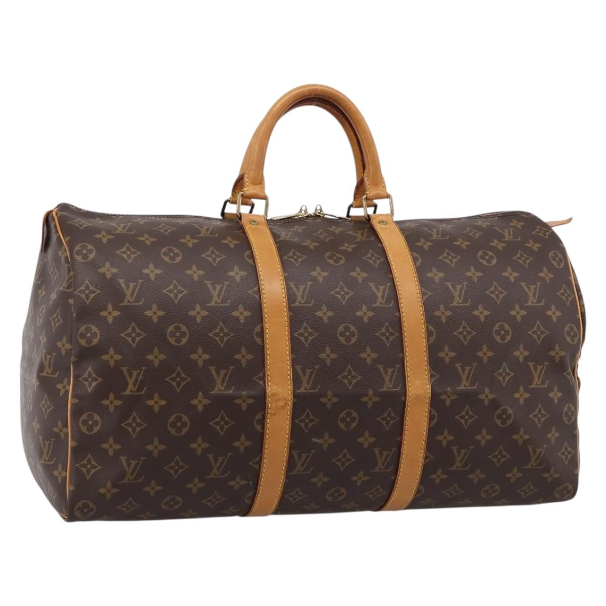 Louis Vuitton Monogram Keepall 50 Boston Bag (Grade C)