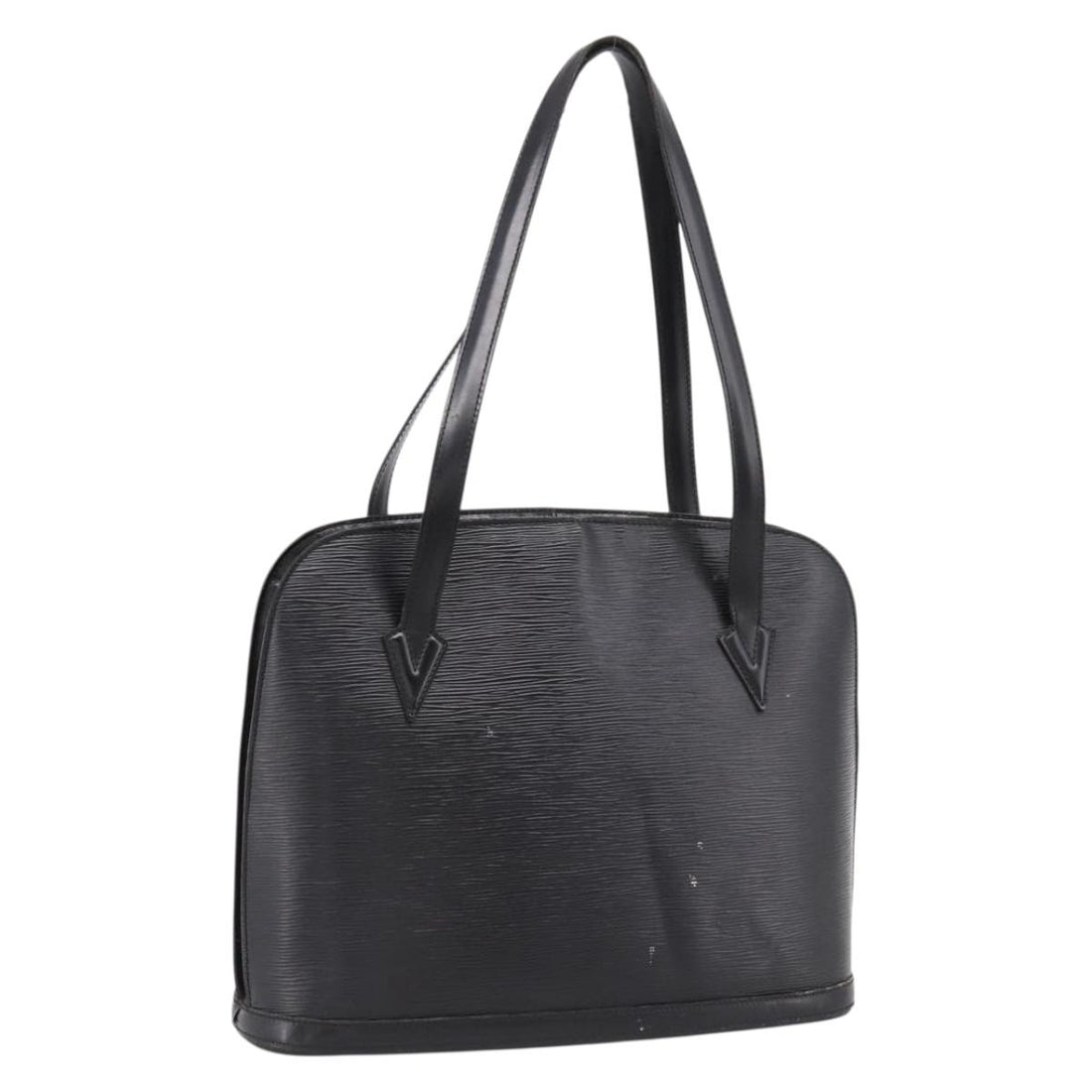 LOUIS VUITTON Epi Lussac Shoulder Bag Black M52282 LV Auth ka5739