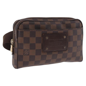 LOUIS VUITTON Damier Ebene Bum Bag Brooklyn Waist Bag N41101 LV Auth ka5788A