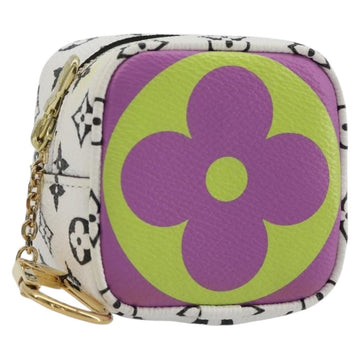 LOUIS VUITTON Monogram Giant Porte Monnaie Cube Multicolor M67669 Auth 197571M