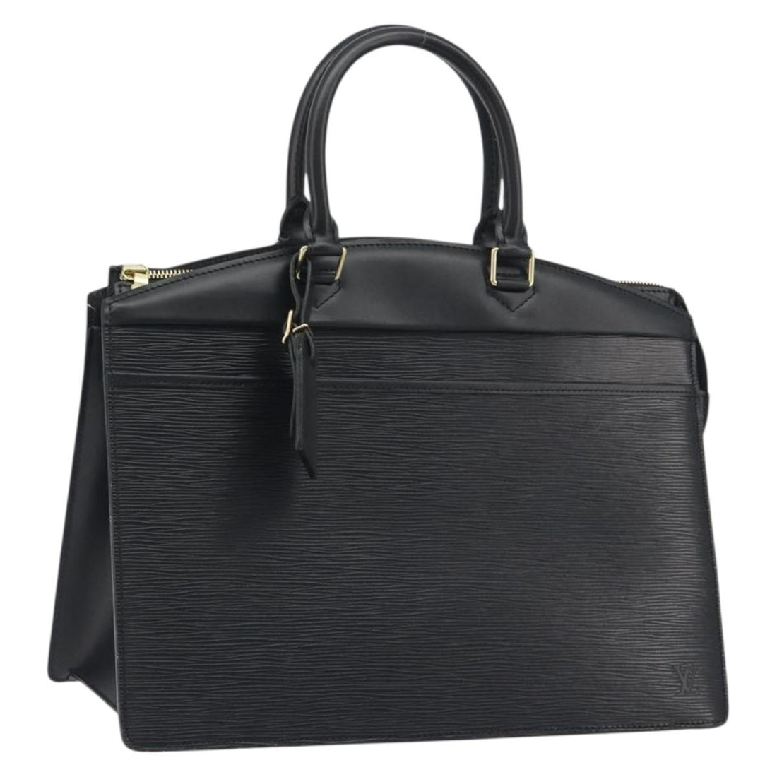 LOUIS VUITTON Epi Riviera Hand Bag Black M48182 LV Auth 197536