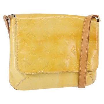 LOUIS VUITTON Monogram Vernis Thompson Street Bag Gris M91008 LV Auth 196902